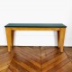 Banc ancien en bois Mallard green 6