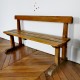 Banc ancien pour enfants