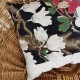 Coussin tissu tapisserie ancienne