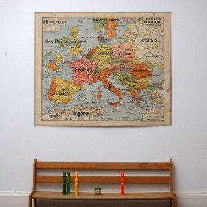 School map Europe