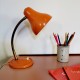 Lampe vintage orange