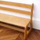 Banc en bois années 60 3