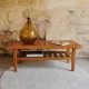 Table basse en teck vintage 