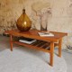 Table basse en teck vintage 