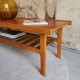 Table basse en teck vintage 