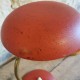 Lampe champignon rouge