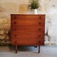 Commode en teck vintage 5T