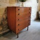 Commode en teck vintage 5T