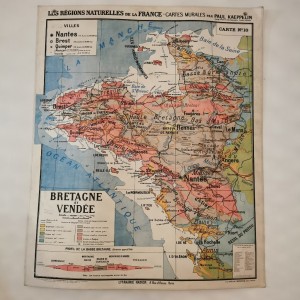 Carte scolaire Bretagne et Vendée