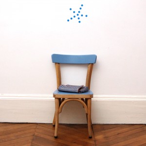 Little blue chair