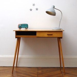 Modernist writing desk