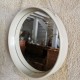 Miroir 70's blanc