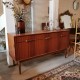 Enfilade en teck vintage 1M50