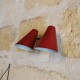 Lampe champignon rouge