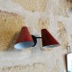 Lampe champignon rouge