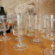 Ensemble de 8 verres gravés 