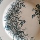 Assiettes plates anciennes x3