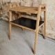 Table d'appoint ancienne en bois 