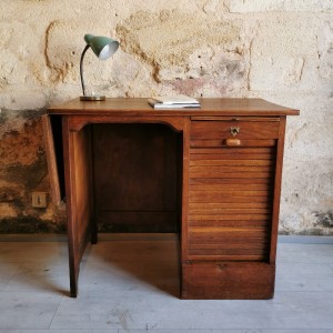 Bureau enfant ancien en chêne 