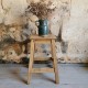 Tabouret ancien en bois 