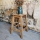 Tabouret ancien en bois 