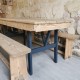 Table de ferme ancienne 1m60