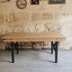 Table de ferme ancienne 1m60