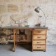 Bureau ancien enfant poudre de bronze 