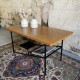 Table basse en teck vintage 