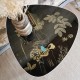 Table d'appoint vintage motif japonisant