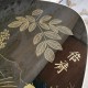 Table d'appoint vintage motif japonisant