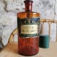 Flacon ancien de pharmacie Alcool de romarin 