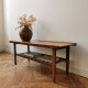 Table basse en teck vintage 