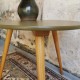 Petite table basse en hêtre vintage