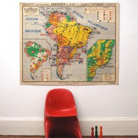 Carte scolaire Amérique du Sud