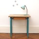 Bureau et chaise années 50 teal 4