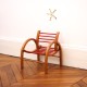 Fauteuil Baumann rouge 1