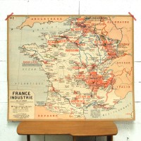 Carte scolaire Industries en France