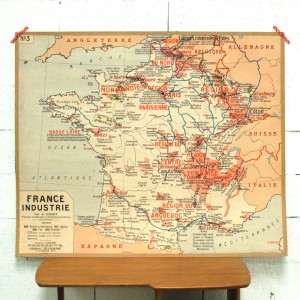 Carte scolaire Industries en France 1