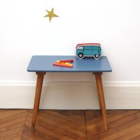 Little desk China blue