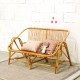 Banquette en rotin vintage 2