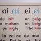 Affiche scolaire sons ei ai et er