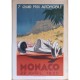 Affiche ancienne Grand Prix de Monaco