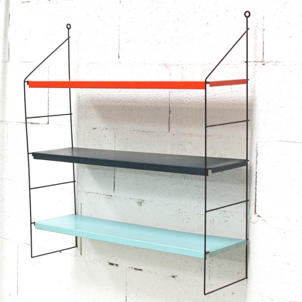 etagere metallique couleur