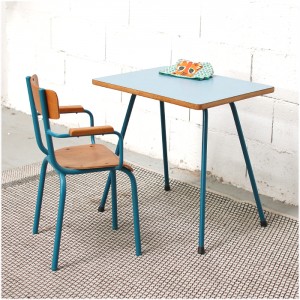 Ensemble bureau et fauteuil Marine Blue