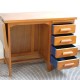 Bureau ancien 4 tiroirs Dark Blue 4