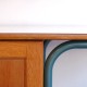 Bureau d'école formica blanc 6