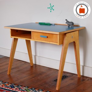 Bureau Gaston Medium bleu 1