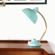 Lampe de bureau vintage turquoise 1