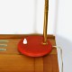 Lampe de bureau vintage rouge